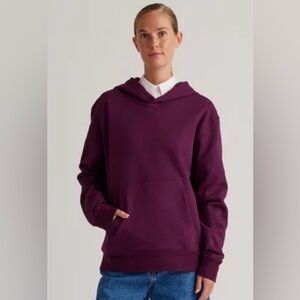 Quince Organic Heavyweight Cotton
Boyfriend Hoodie - Plum (discontinued!)
